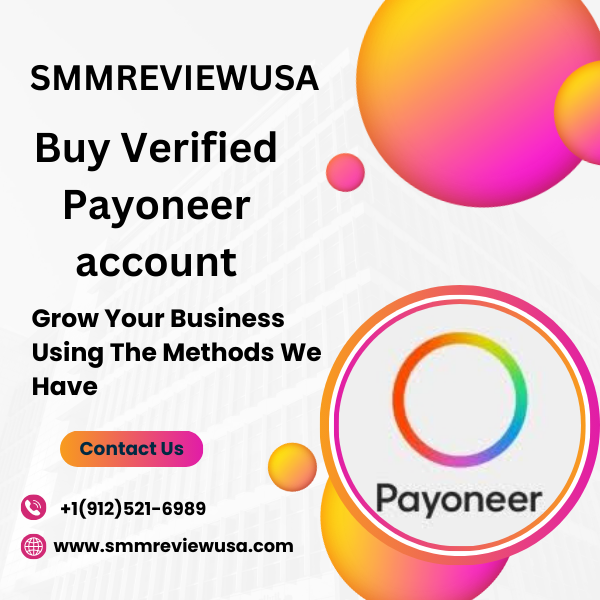 Buy Verified Payoneer account - 100% Best Fully Verified