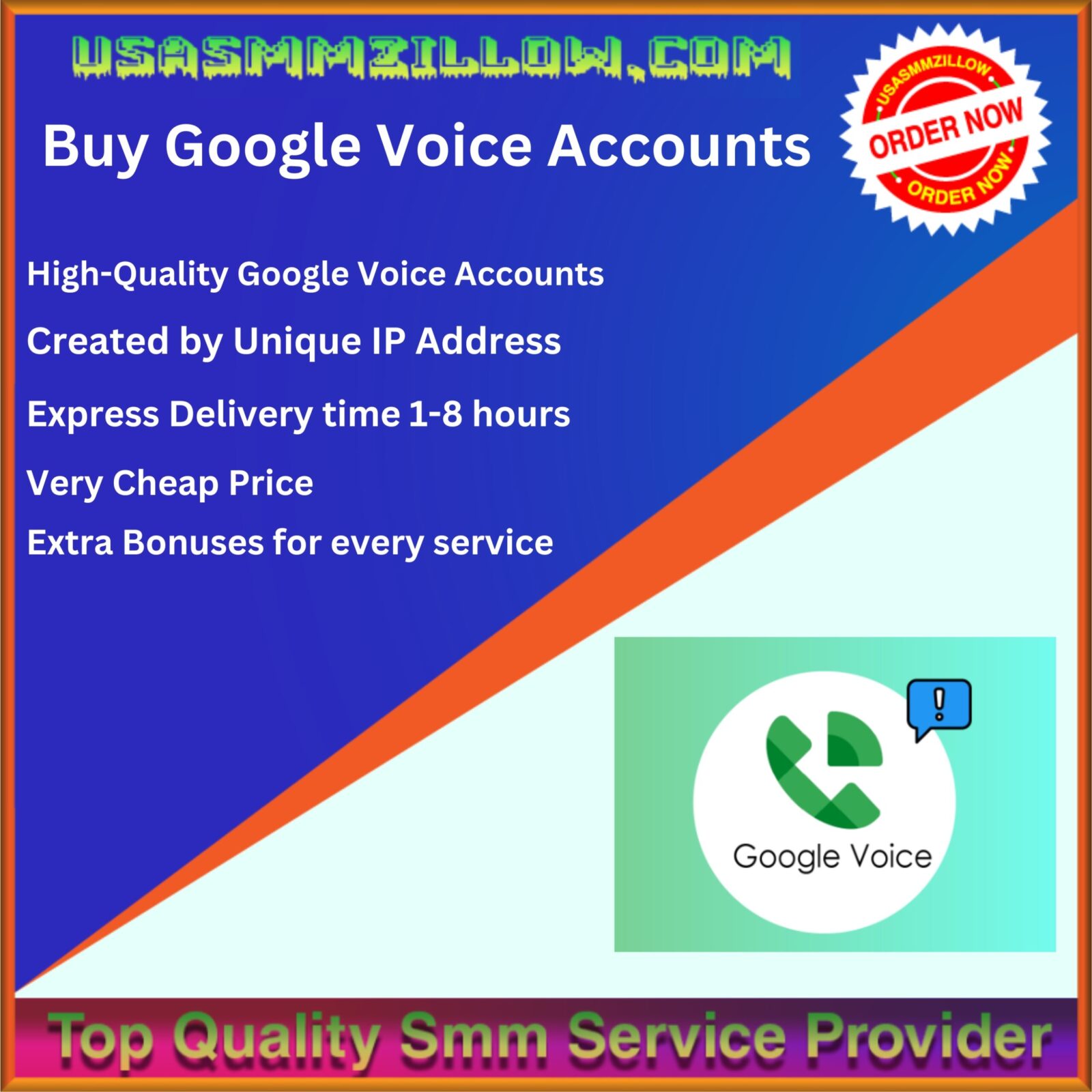 Buy Google Voice Accounts - 100% PVA, Bulk & Aged Gurantee