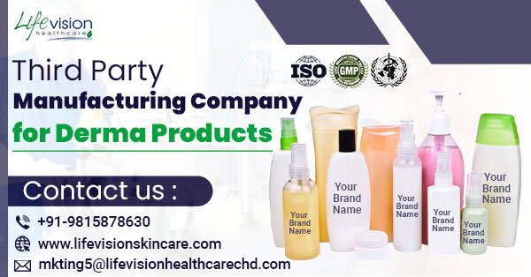 Third Party Manufacturing Company for Derma Products