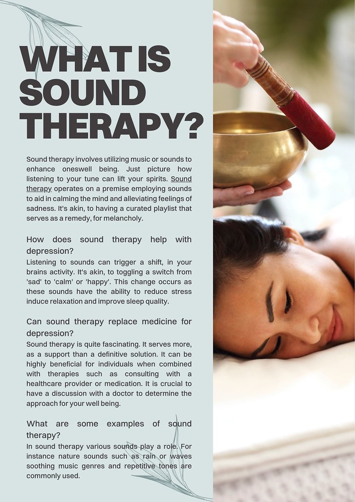 What is sound therapy? | When you're feeling really anxious … | Flickr