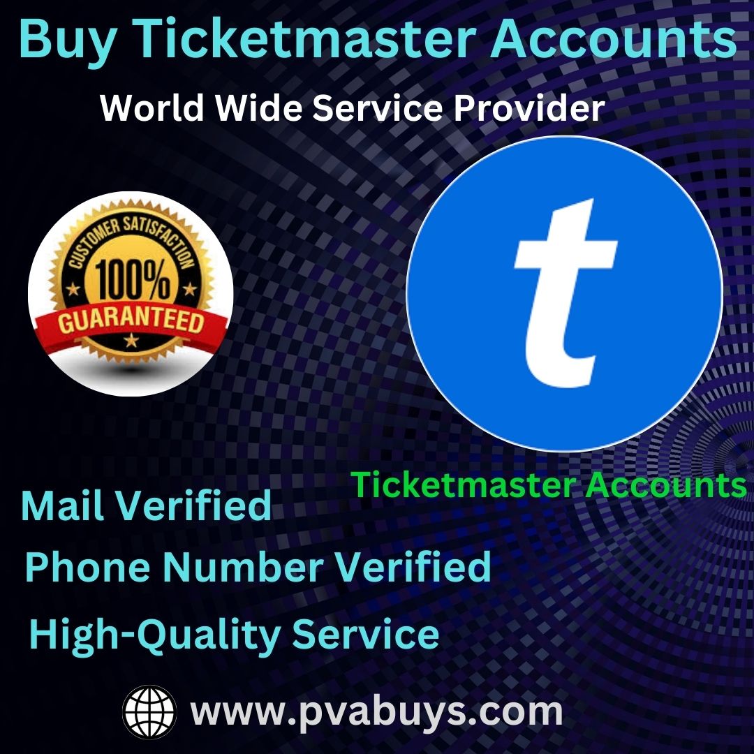 Buy TicketMaster Accounts - pvabuys.com