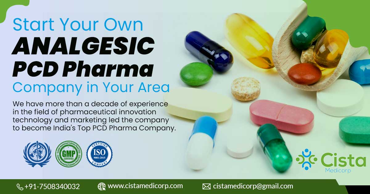 India’s #1 top analgesic pcd company, Start pharma franchise for analgesics medicines Now