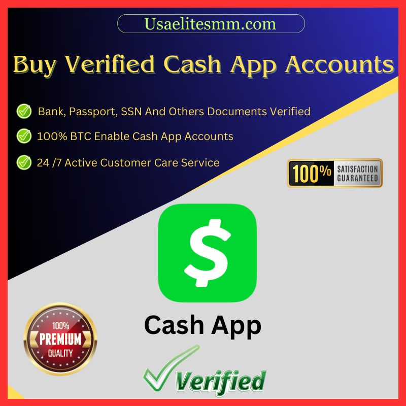 Buy Verified Cash App Accounts - 100% BTC Enabled and Old