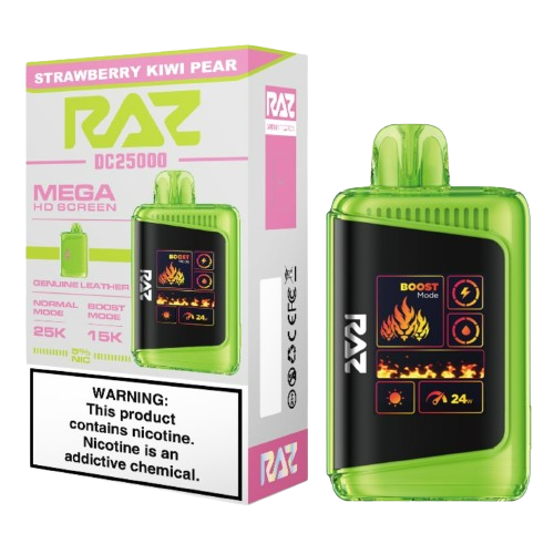 Strawberry Kiwi Pear - RAZ Vape DC25000 - Raz Vape