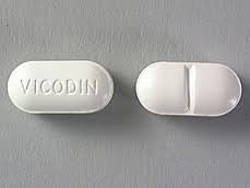 Vicodin 5-500 mg(White Oval Vicodin Pill)