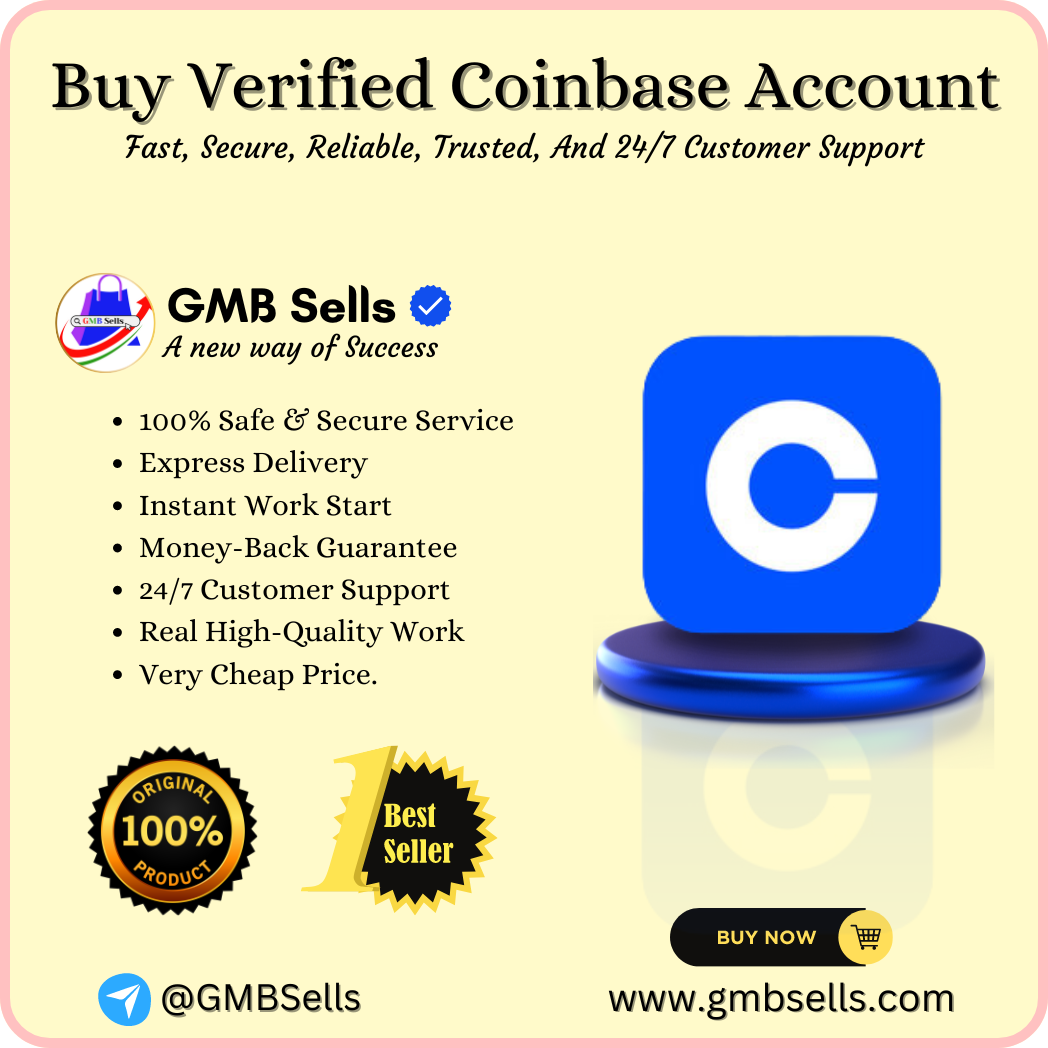 Buy Verified Coinbase Account - GMBSells