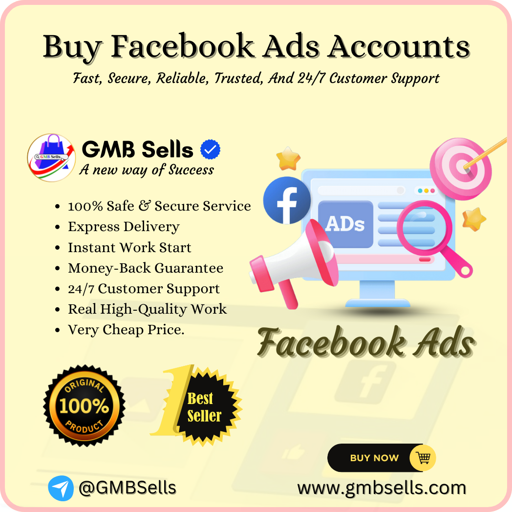 Buy Facebook Ads Accounts - GMBSells