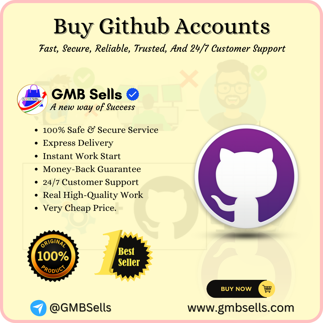 Buy Github Accounts - GMBSells