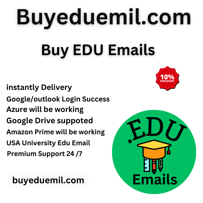 Buy Edu Emails Accounts With Free All Future Use Gmail and Outlook Login | by Buy Edu Email From USA | Aug, 2024 | Medium