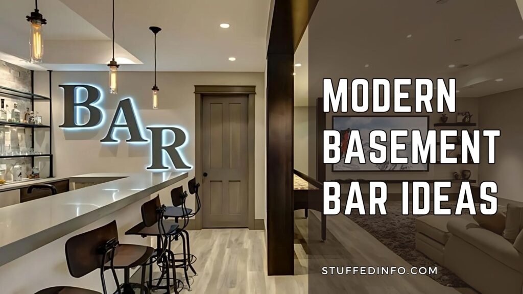 7 Modern Basement Bar Ideas With Stylish Designs