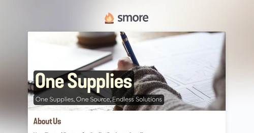 One Supplies | Smore Newsletters