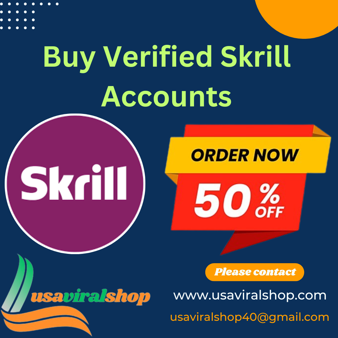 Buy Verified Skrill Accounts | Secure Online Payments