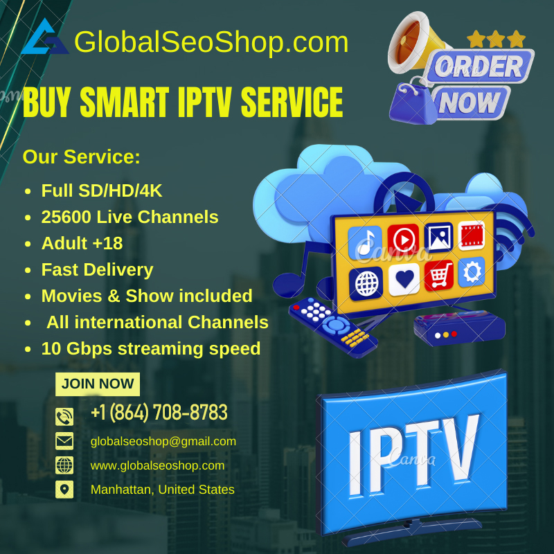 Best Buy IPTV Service with Customized Playlists & 24/7 Customer Support