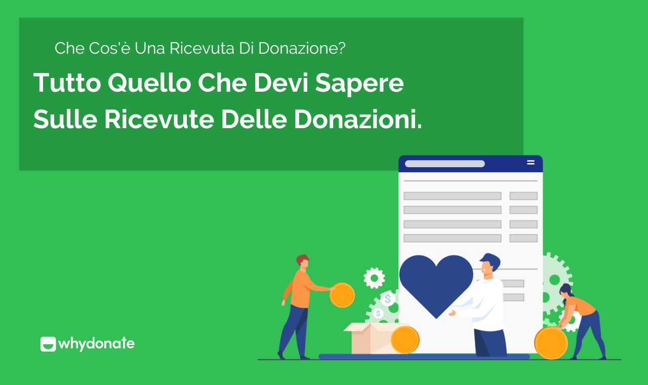 Ricevute Di Donazione Di Beneficenza: Modello Di Ricevuta Per Donazioni Non Profit