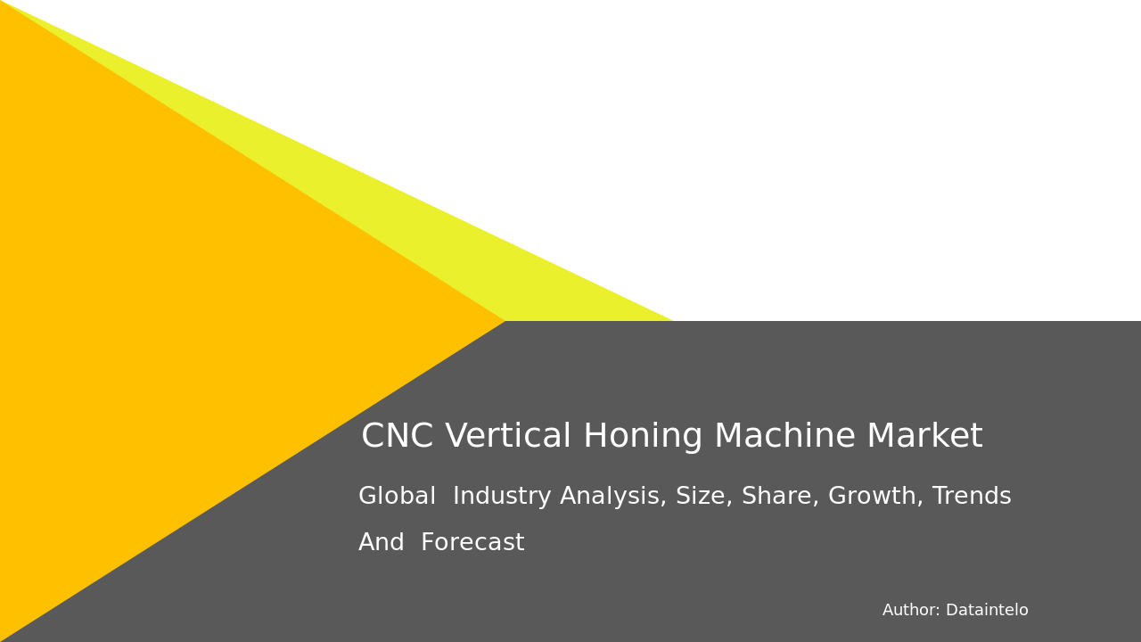 Request For Sample of CNC Vertical Honing Machine Market Research Report 2032