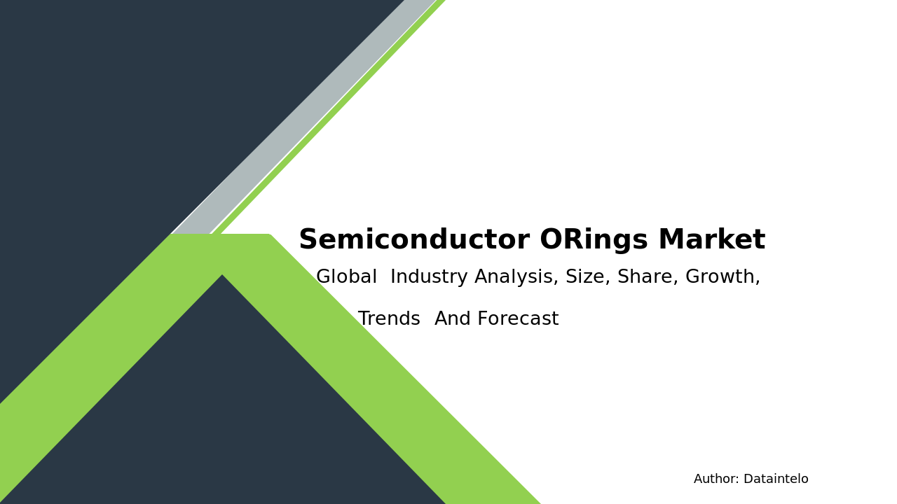 Request For Sample of Semiconductor O-Rings Market Research Report 2032