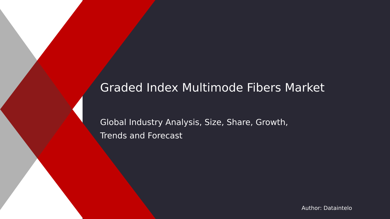 Request For Sample of Graded Index Multimode Fibers Market Research Report 2032