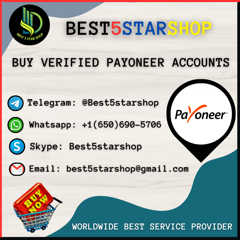 Buy Verified Payoneer Accounts - 100% Best USA, UK, EU