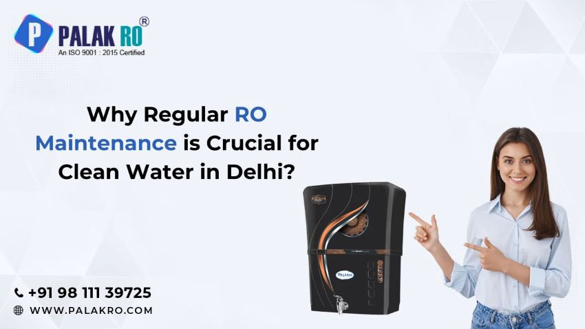 Why Regular RO Maintenance is Crucial for Clean Water in Delhi?