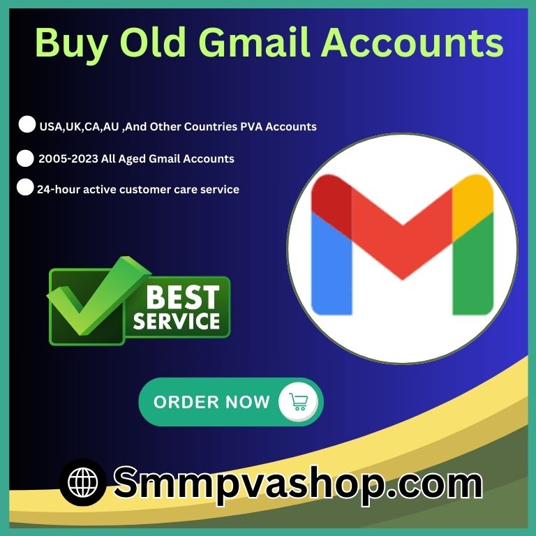 Buy Old Gmail Accounts - 100 PVA Old & Best Quality