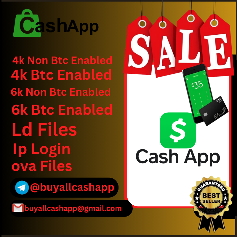 Buy Cash App Accounts - Btc & Non Btc 4k & 6k Cash app