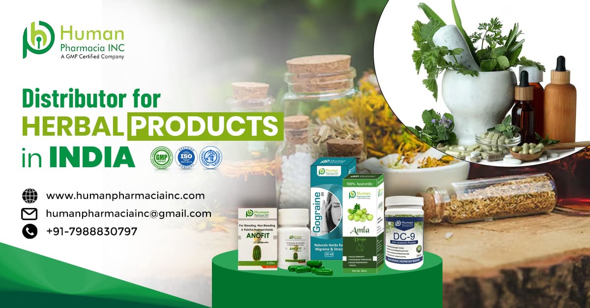 Top Herbal Products Distributors in India | Human Pharmacia