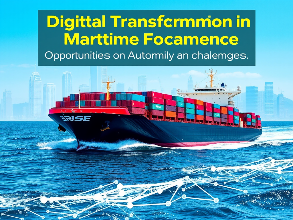 Digital Transformation in Maritime Finance: Opportunities and Challenges – Asset Tokenization Blog