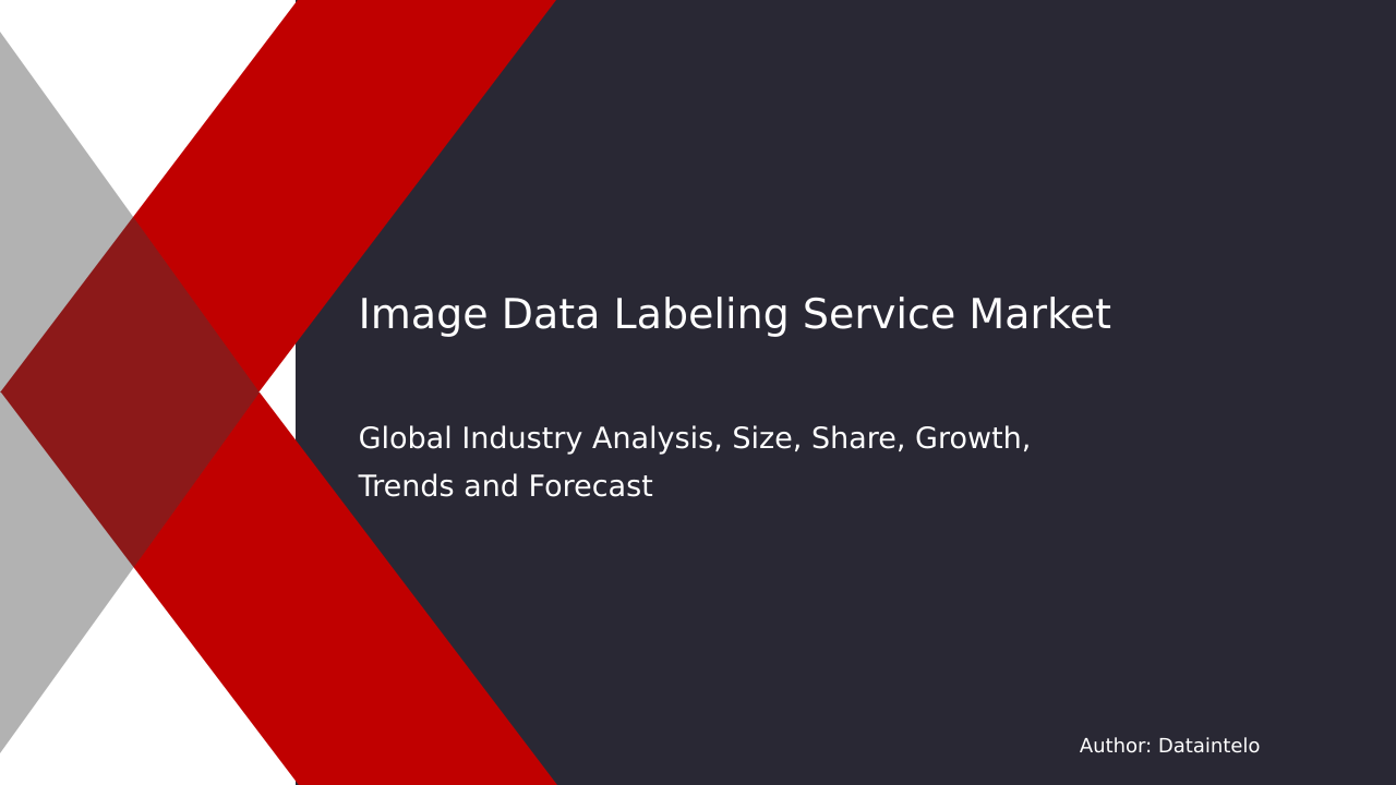 Enquiry Before Buying of Image Data Labeling Service Market Research Report 2032