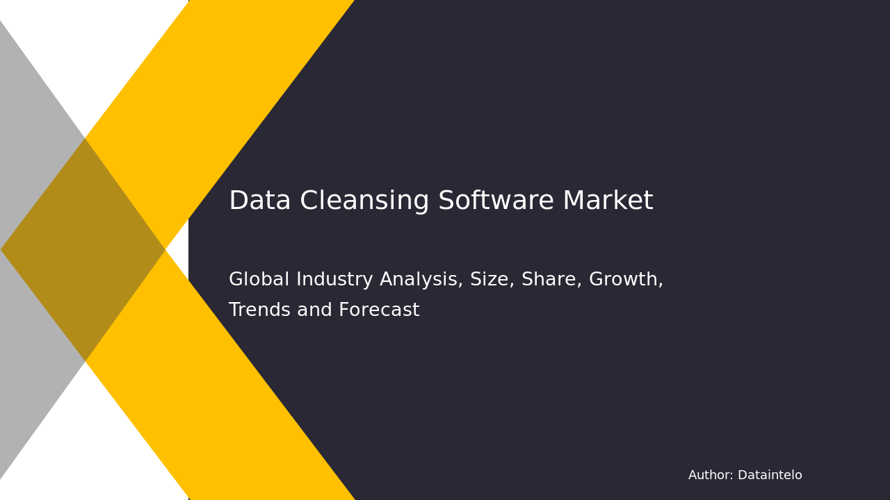 Enquiry Before Buying of Data Cleansing Software Market Research Report 2032