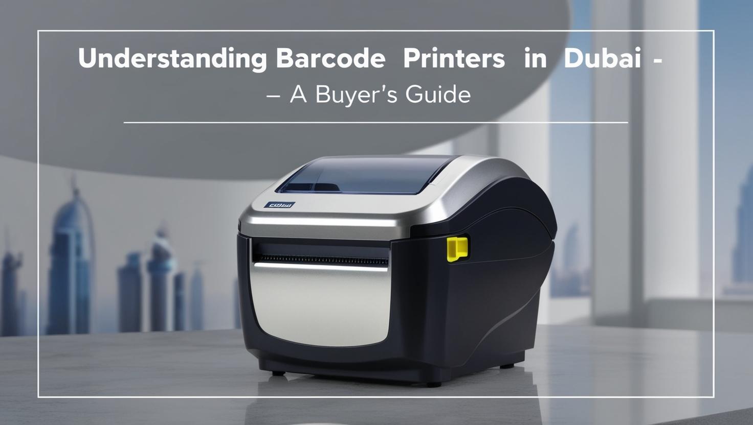 Understanding Barcode Printers In Dubai- A Buyers Guide | POS GCC STORE