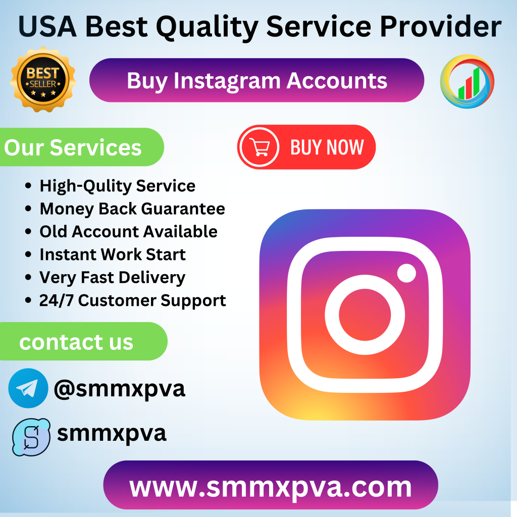 Buy Instagram Account - PVA & Non-PVA Accounts